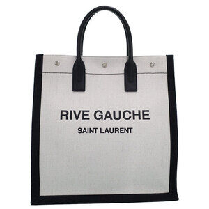 SAINT LAURENT PARIS Cabas Rive Gauche Tote Bag